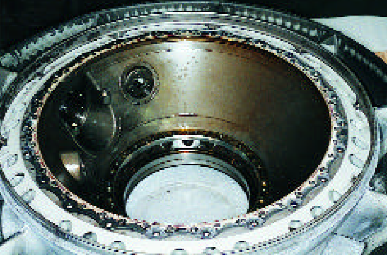 運(yùn)行了18500小時之后的RB -211發(fā)動機(jī)